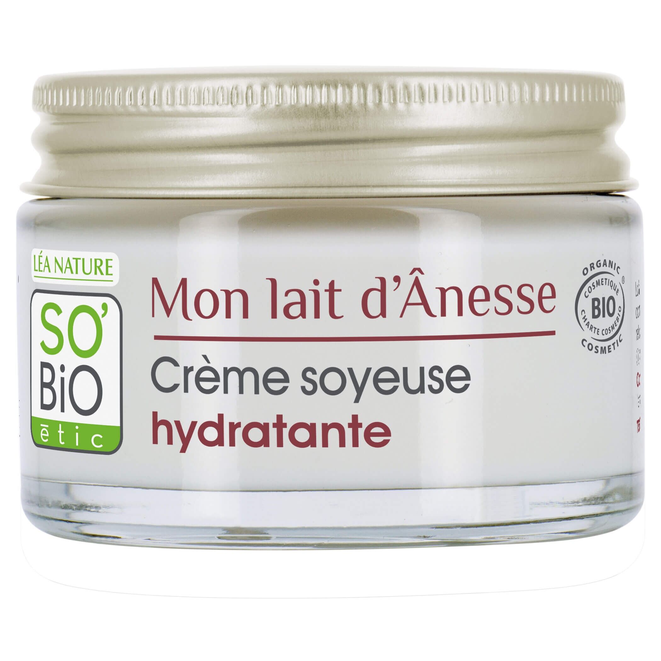 Crema idratante setosa, pelle da normale a secca, Mon Lait d'Ânesse
