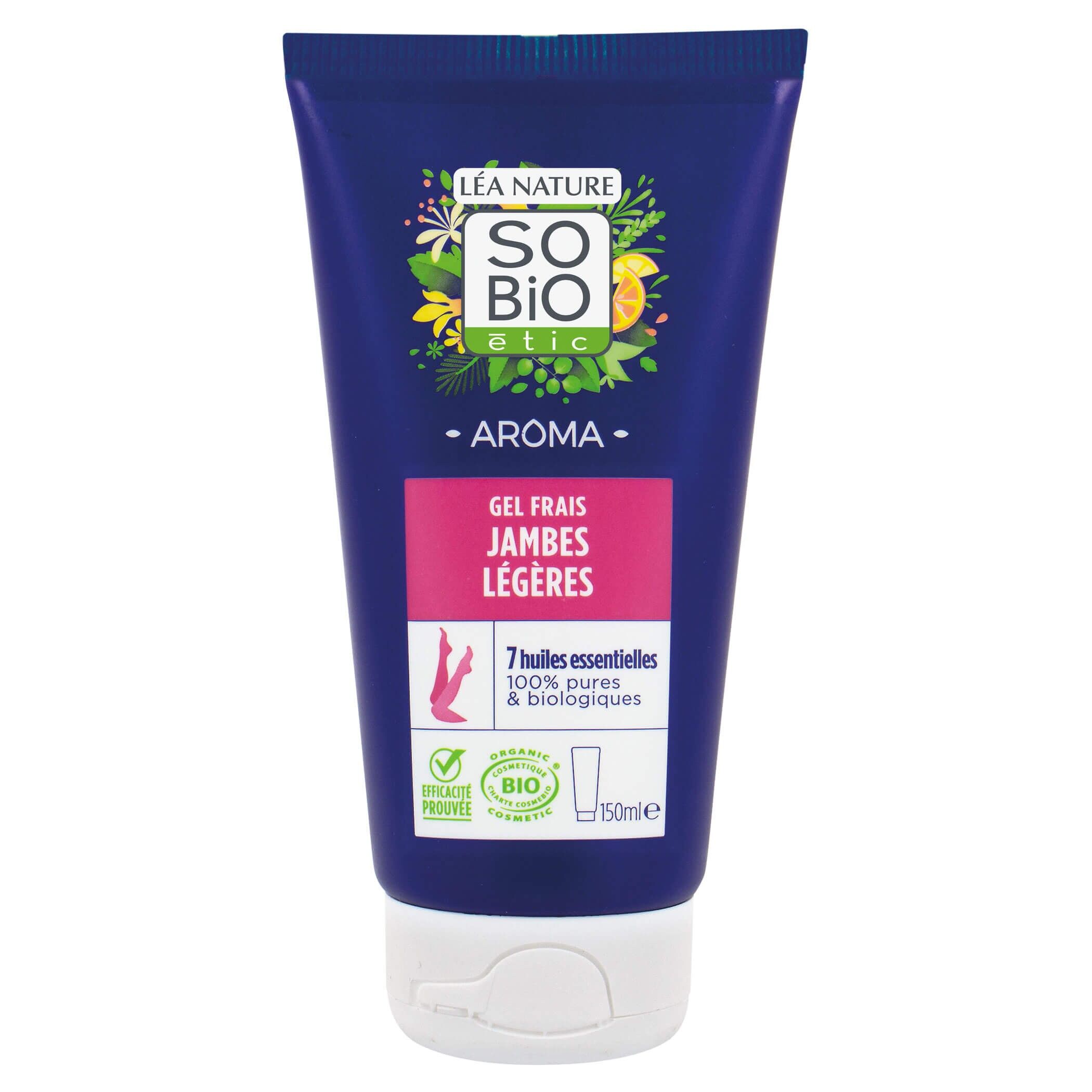 Fresh gel for light legs