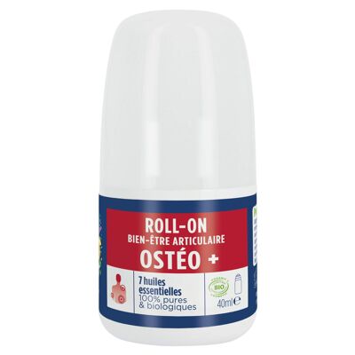 Osteo+ roll-on, bienestar articular, con 7 aceites esenciales orgánicos