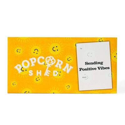 Positive Vibes Gourmet Popcorn Briefkasten Geschenk 220g