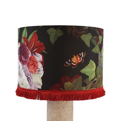 PARALUME A TAMBURO DA 30 CM CON FRANGE AFRODITE