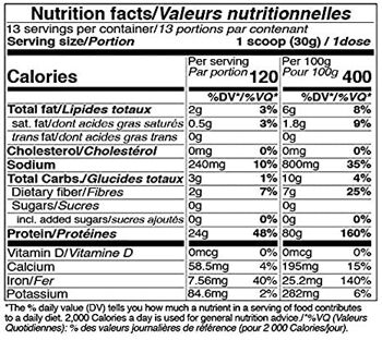 Protéines de Pois Bio en Vrac 3