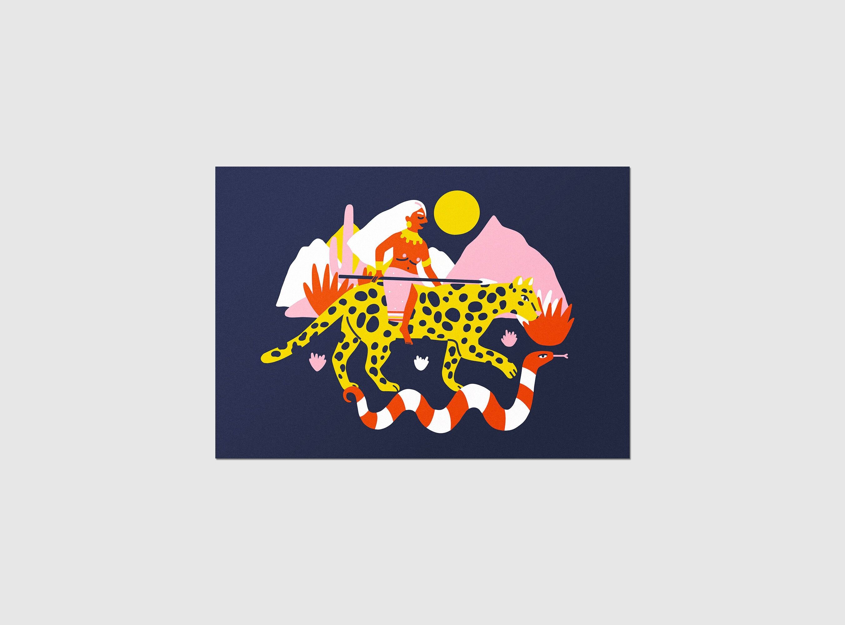 TARJETA A5 - EL DESPIERTA DE LA LUNA