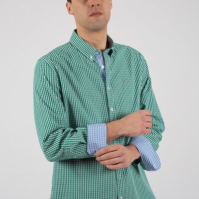 Green shirt