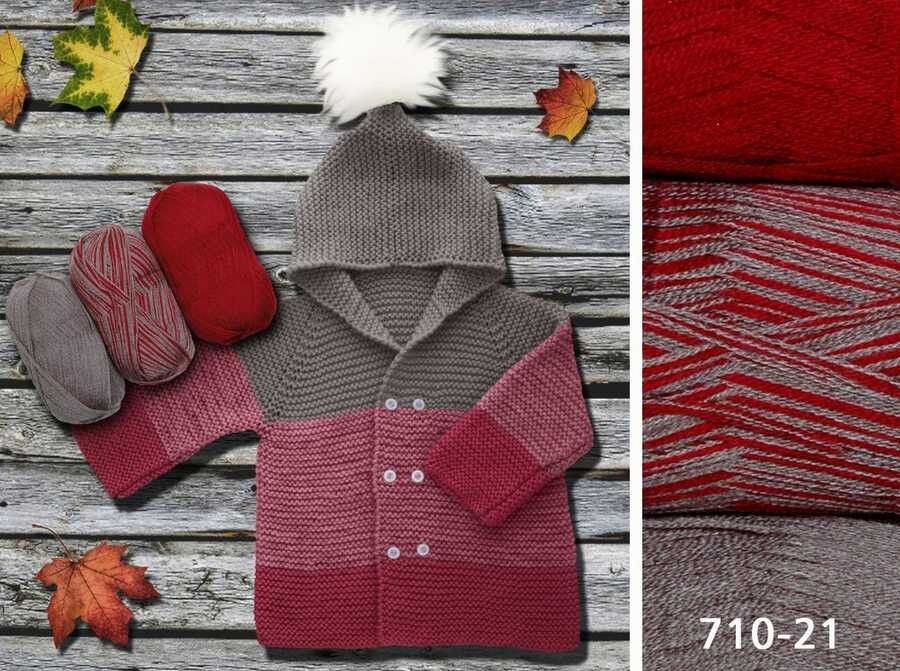 Strickpullover-Set für Kinder 71021