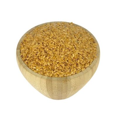 Organic Golden Flax Seeds in Bulk - 500g