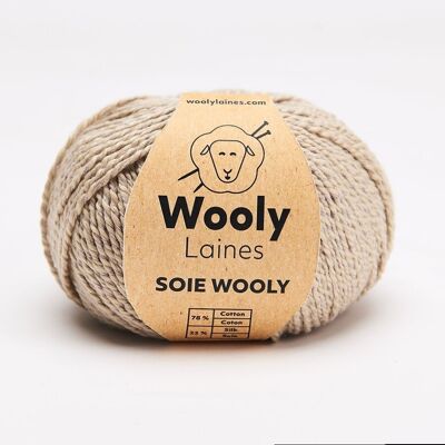 Pelote de laine en SOIE WOOLY FICELE