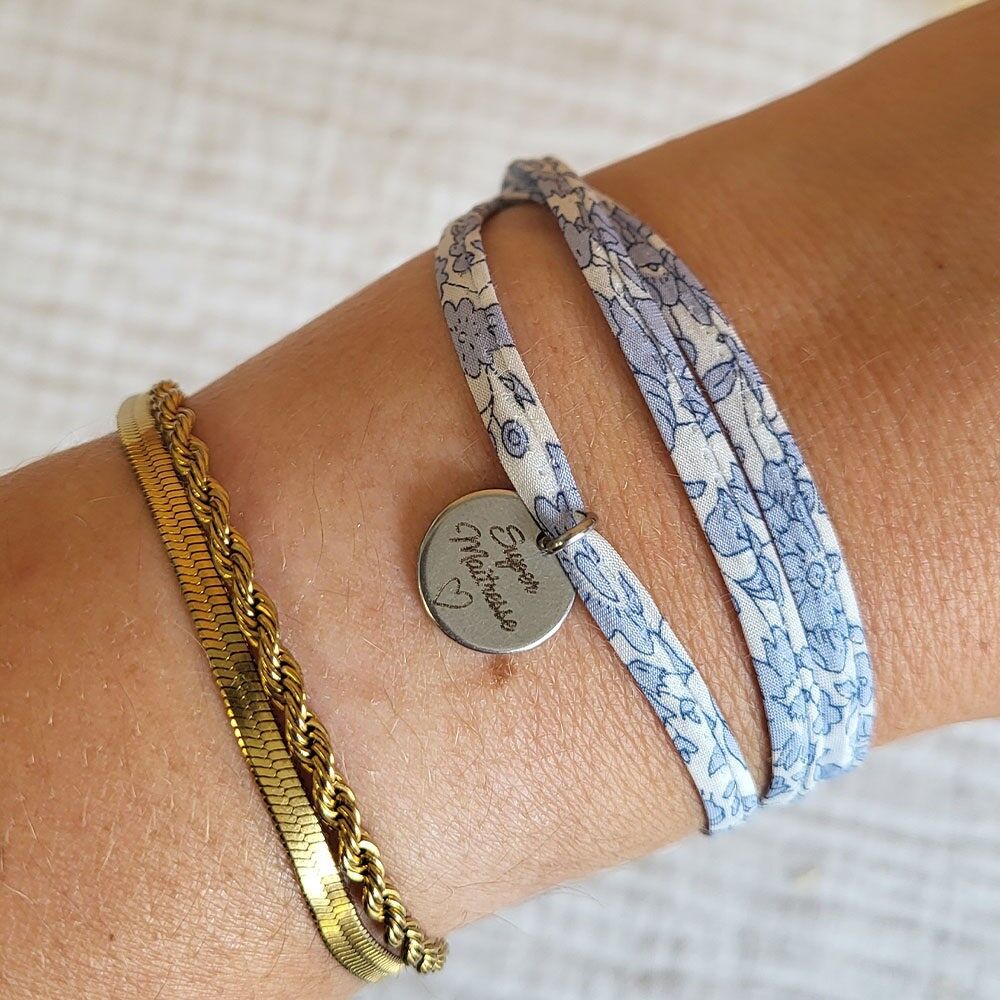 Bracciale Liberty in acciaio inossidabile - Anjo Coast