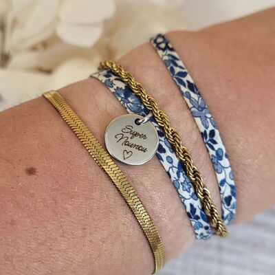 Pulsera Liberty de acero inoxidable - Katie y Millie