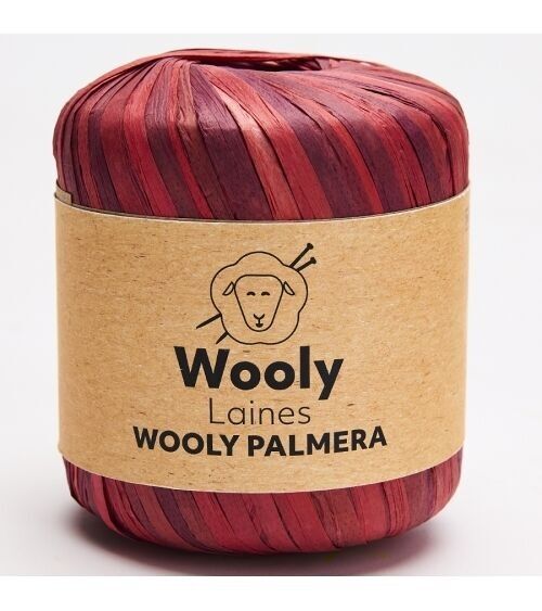 Raffia Palmera Flammengarn