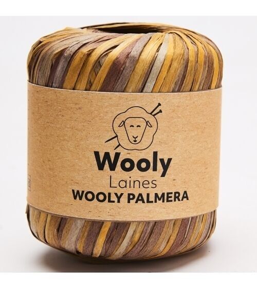 Raffia Palmera Karamellgarn