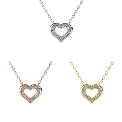 Zeal Pendants - Gold, Rose Gold, Silver and Crystal