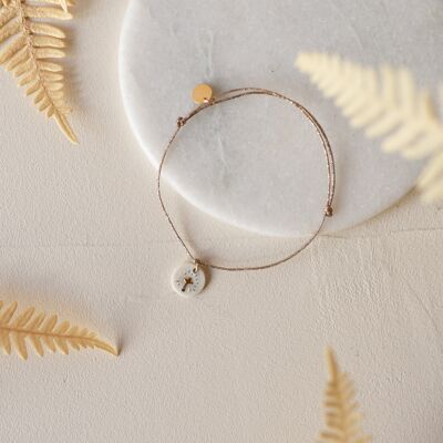Cross Medallion Bracelet
