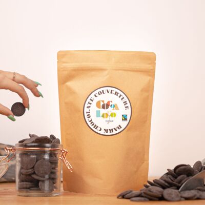 Couverture de chocolat noir 72% -1kg