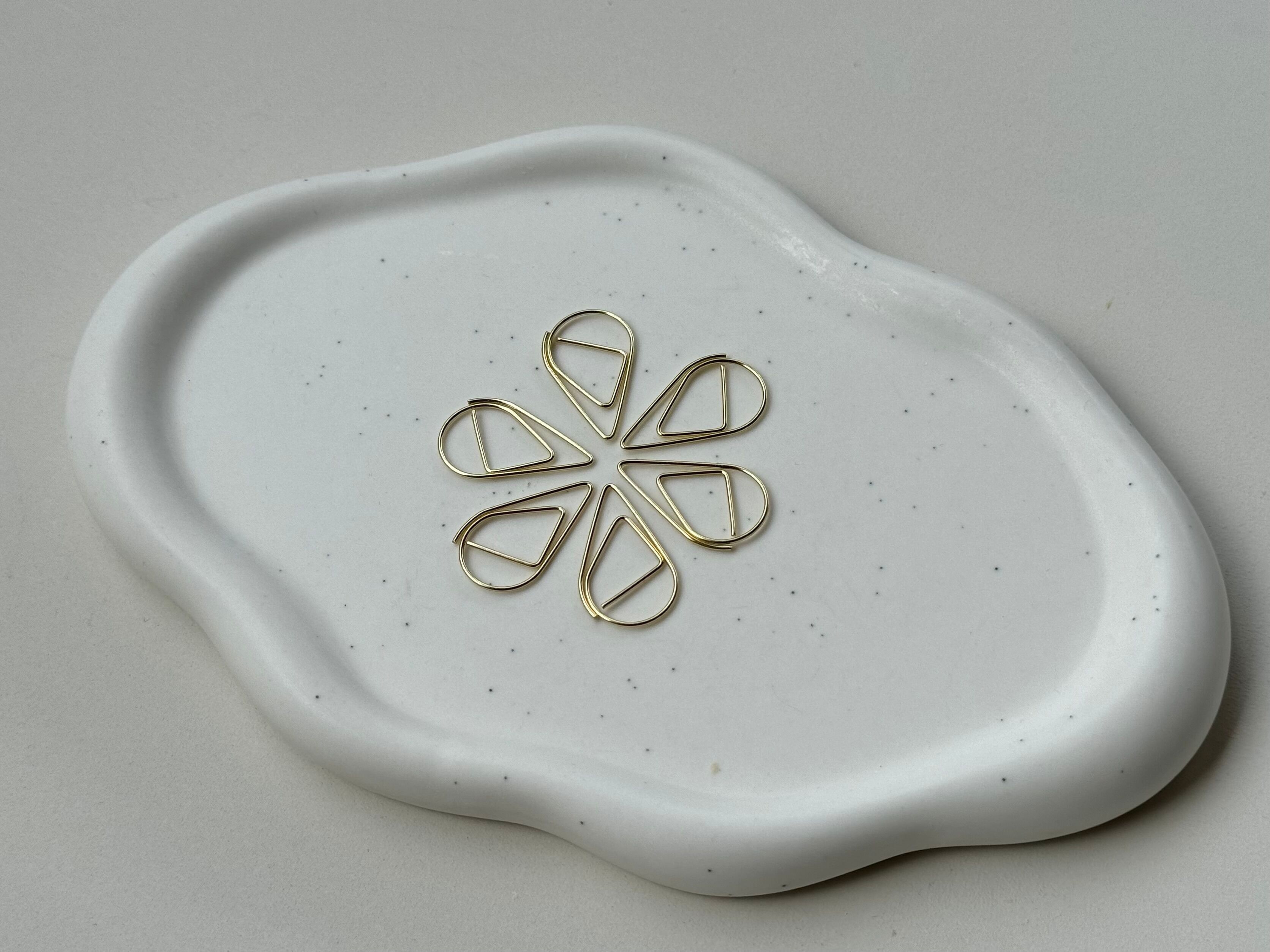 Graffette gocce d'acqua oro