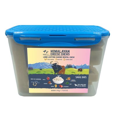 Barrette di frutta mista Pawfect Himalayan Cheese Chew (piccole | Confezione multipla in vaschetta) Confezione da 10 (370 g/26,5 l).(45 once)