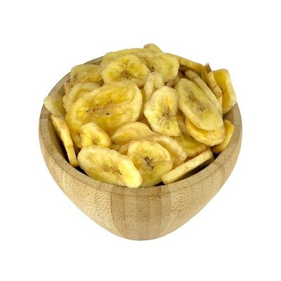 Chips de plátano orgánico a granel - 125g