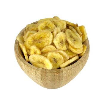 Banane Chips Bio en Vrac - 125g 1
