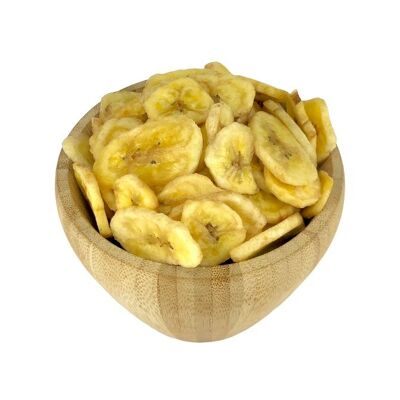 Chips de plátano orgánico a granel - 250g
