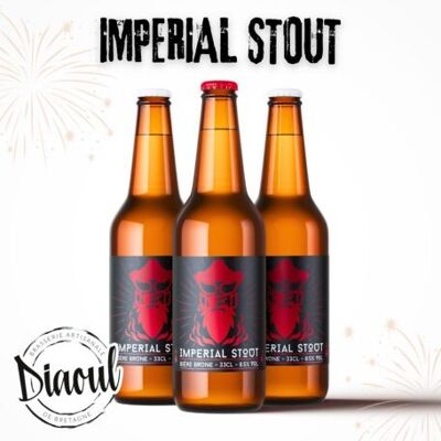 Cerveza Imperial Stout 33cl