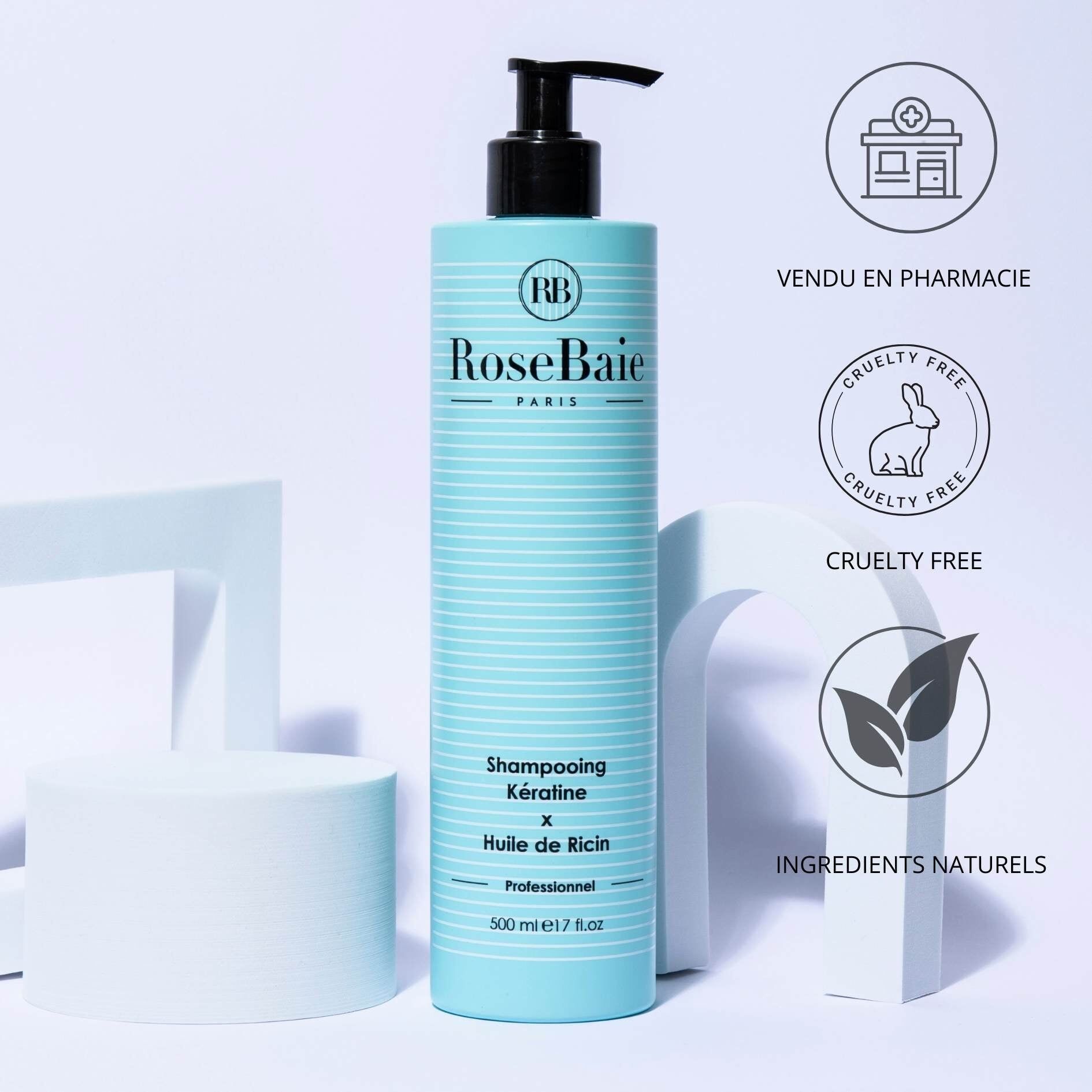 DUO SHAMPOINGS RICIN POUSSE & HYDRATATION