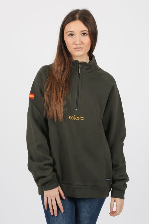 Sudadera Verde Botella