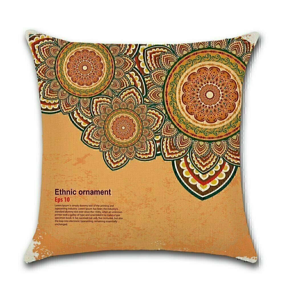 Kussenhoes Marrakech-Geel & Bruin