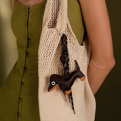 Charm especial para bolso de perro salchicha