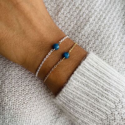 Uniperle Apatit Armband