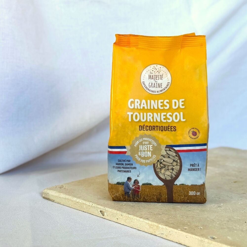 Tournesol décortiqué HVE origine France - 300g
