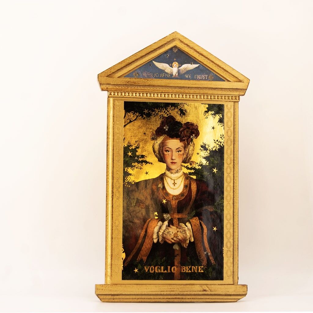 A3 TAVOLETTA RELIGIOSA ANNA DI CLEVES