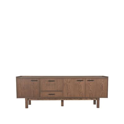 Morres Dressoir Cali - Zwart - Eiken