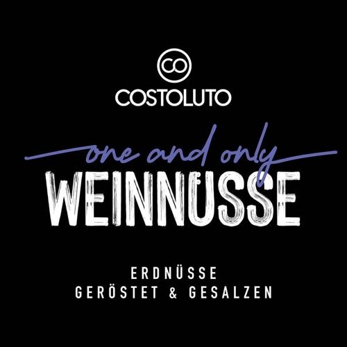 one & only WEINNÜSSE / Erdnüsse, geröstet & gesalzen / VE 6