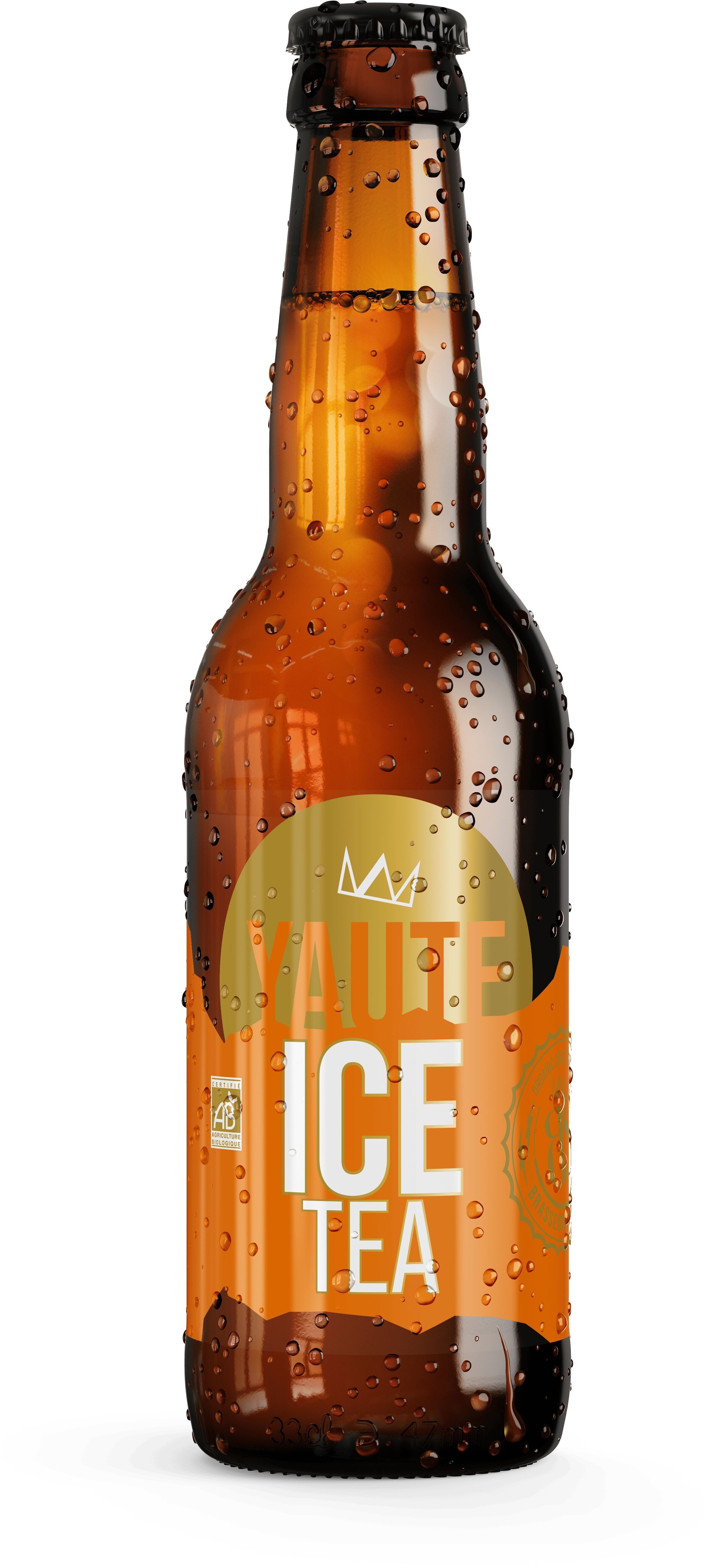 Tè freddo artigianale biologico - Bottiglia da 33 cl