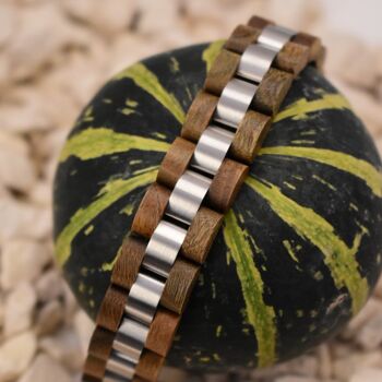 Bracelet en bois | longueur 24 cm | longueur ajustable 2