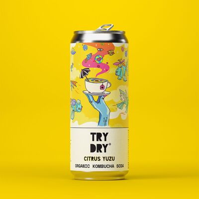 Counter Culture - Citrus Yuzu Organic Kombucha Soda