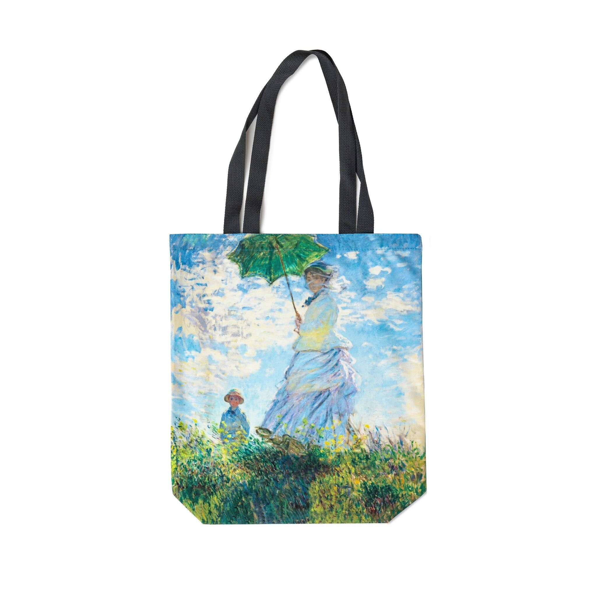 Borsa tote - Donna con parasole - Claude Monet