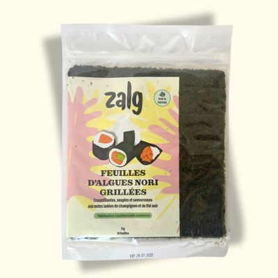 Feuilles d'algues Nori grillées (Premium)