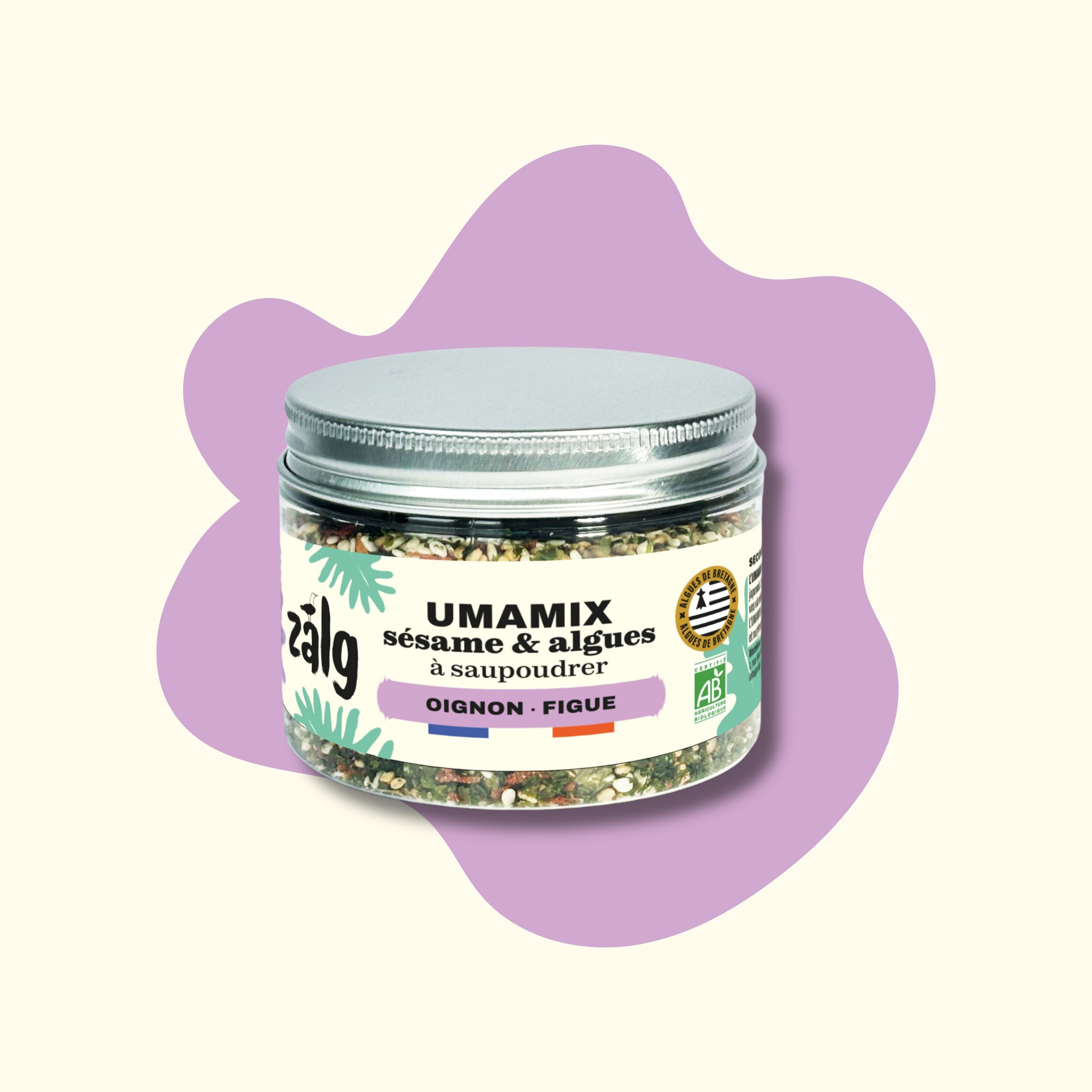 UMAMIX : sésame & algues à saupoudrer - Oignon & Figue