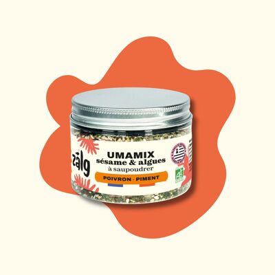 UMAMIX: sesamo e alghe per spolverare - Pepe e peperoncino