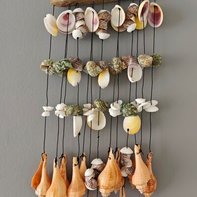 Shell Pendant "bamboo" Ibiza Style – Bohemian Interior Decoration