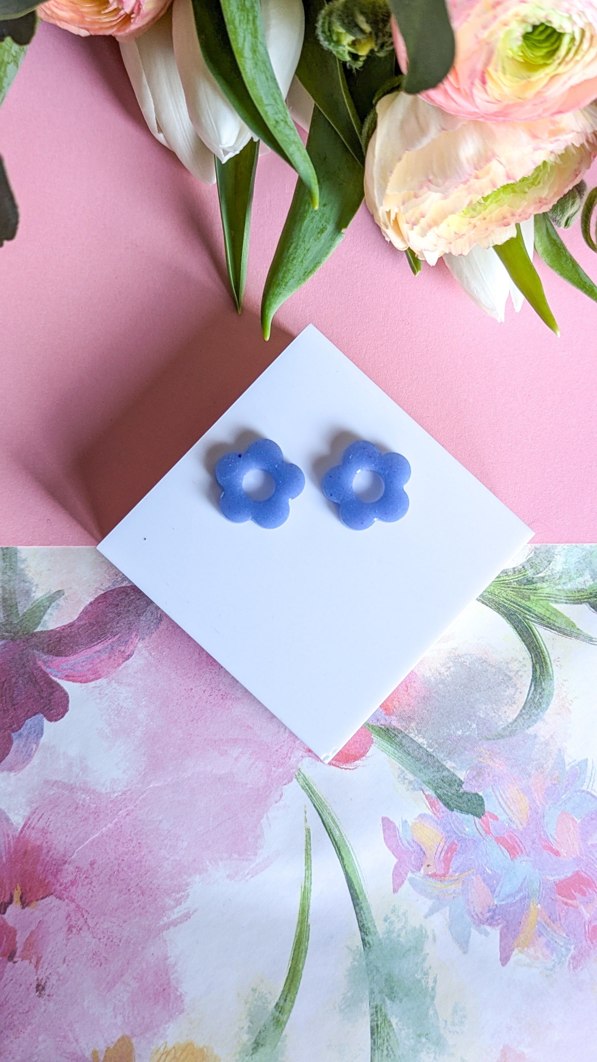 Pampilles maxi fleur lavande