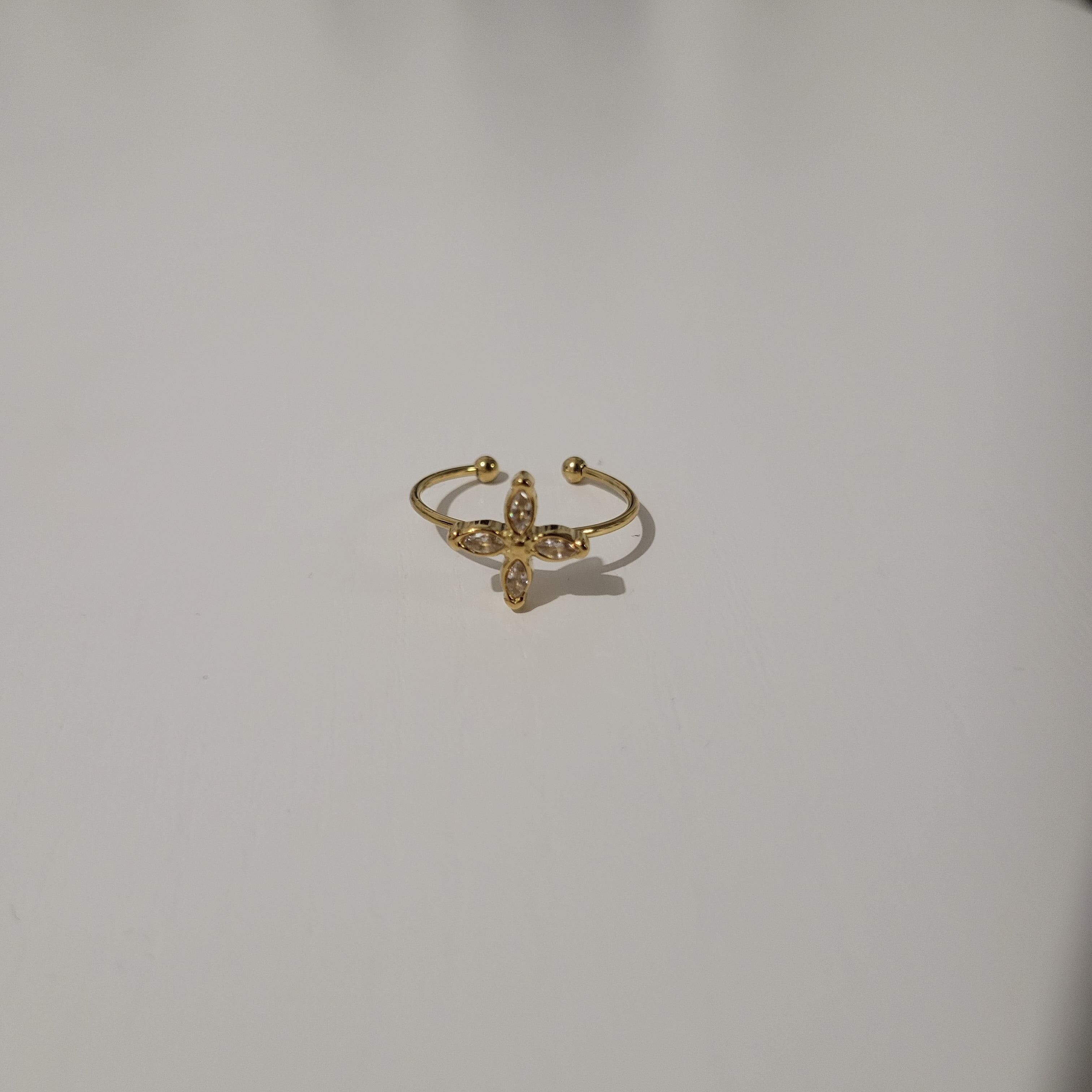 Anello in acciaio inossidabile impermeabile e ipoallergenico - Mohana