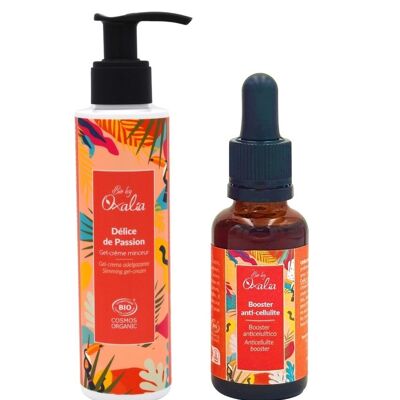 Slimming duo: Passion cream gel (150ml) & anti-cellulite booster (30ml)