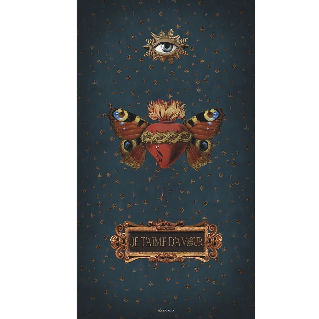 CARTA DA PARATI 144 FARFALLA SACRA