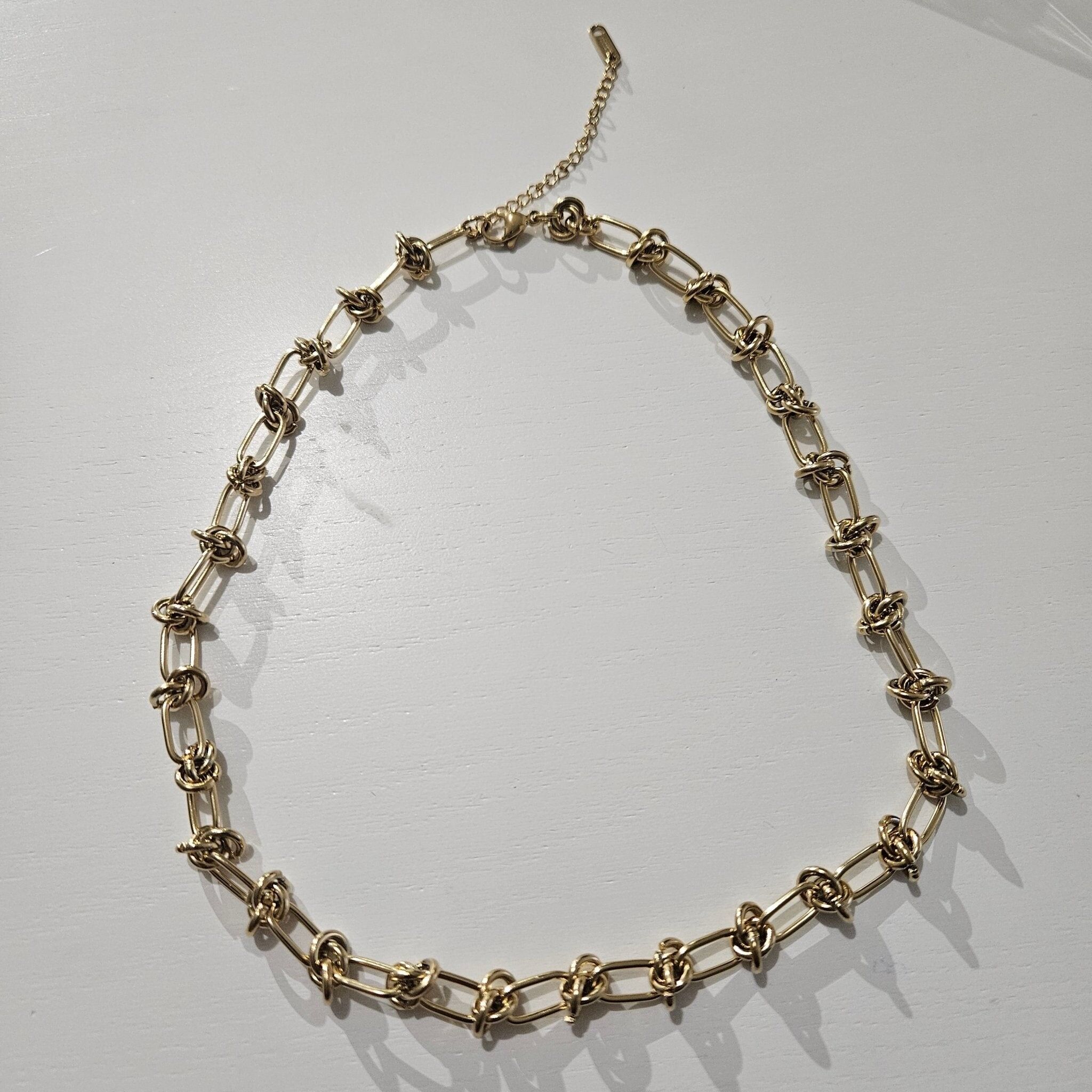 Wasserdichte, hypoallergene Edelstahlkette - Christina