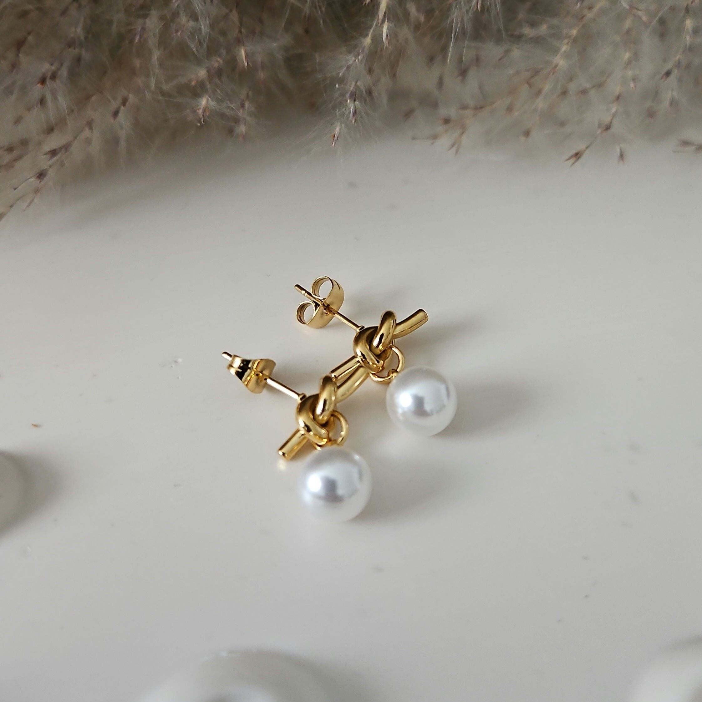 Boucles d'oreilles acier inoxydable waterproof hypoallergénique  - Pénélope