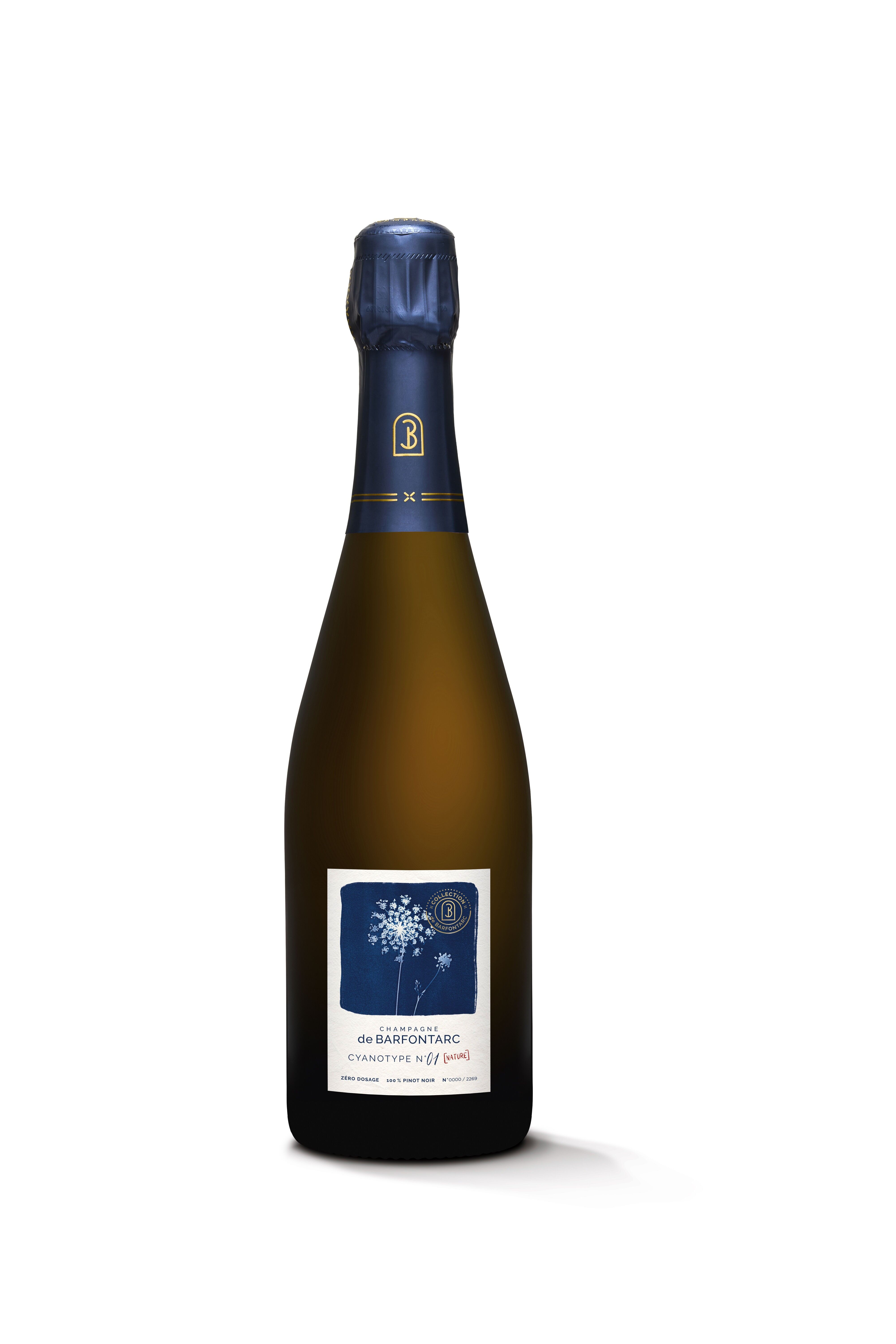 Champagne - Cyanotype n°01 [NATURE] - 75 CL Bottle