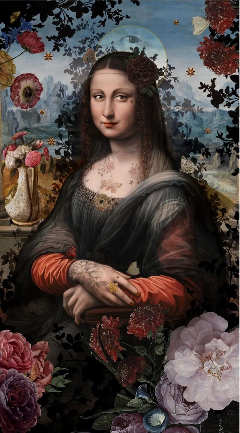 250 CARTA DA PARATI JOCONDE