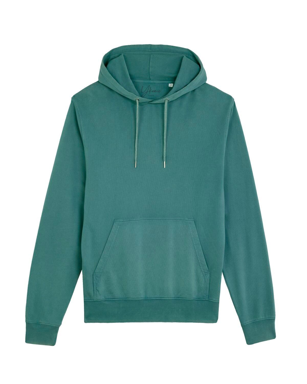 La sudadera con capucha unisex lavada